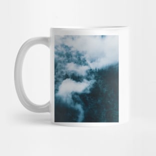 Fog in a Forest - Landscape Photography Mug